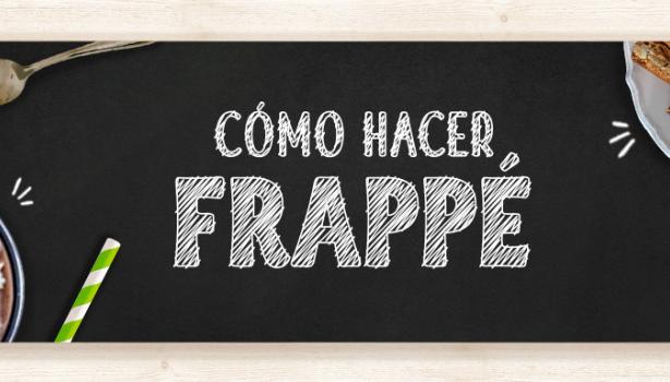 Cómo hacer frappé con un toque griego y clásico