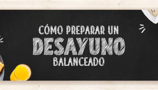 Cómo preparar un desayuno balanceado