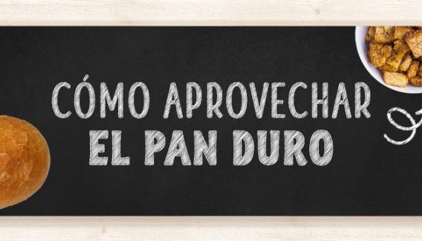 Cómo aprovechar el pan duro