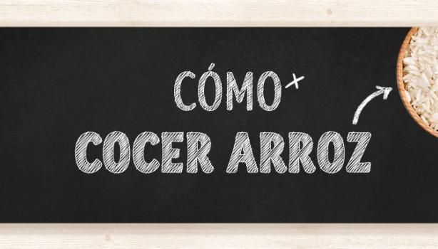 Aprende cómo cocer arroz.