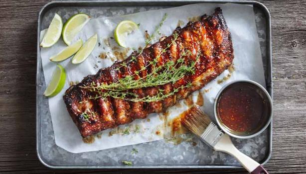 Asado de tira condimentado