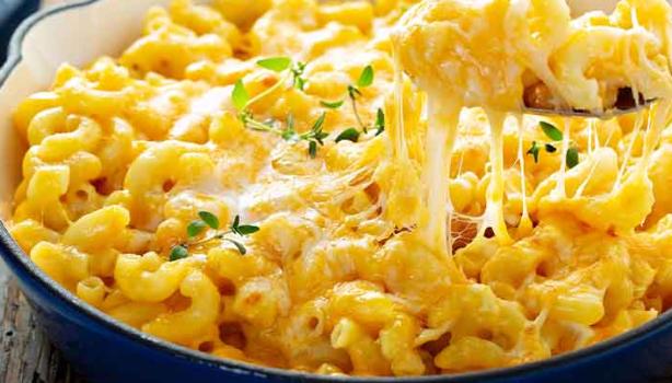 Receta de macarrones con queso cheddar