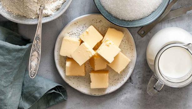 Mantequilla con otros ingredientes de repostería