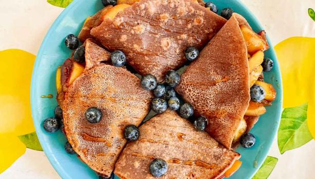 Las crepas son una preparación muy famosa de la comida francesa.