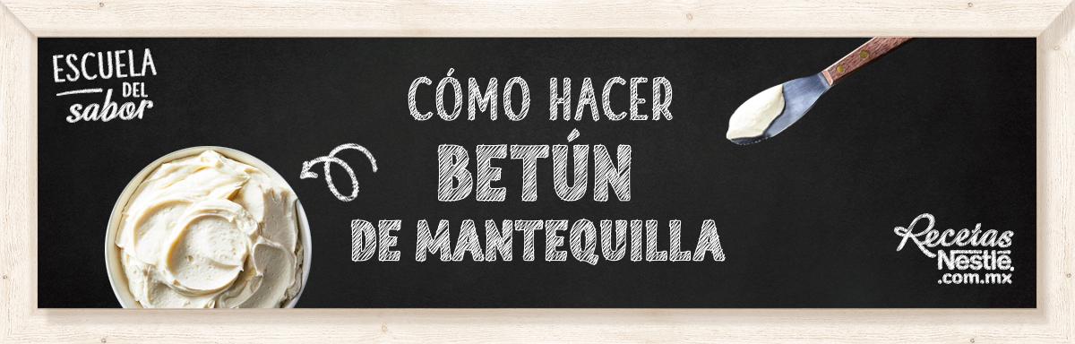 Cómo hacer betún de mantequilla