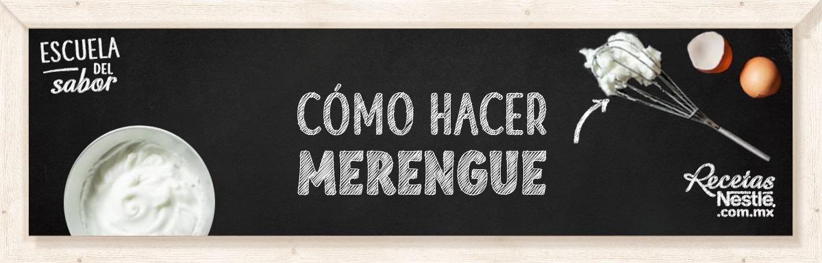Cómo hacer merengue Cómo hacer merengue