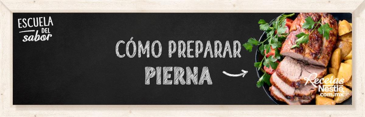 Cómo preparar pierna