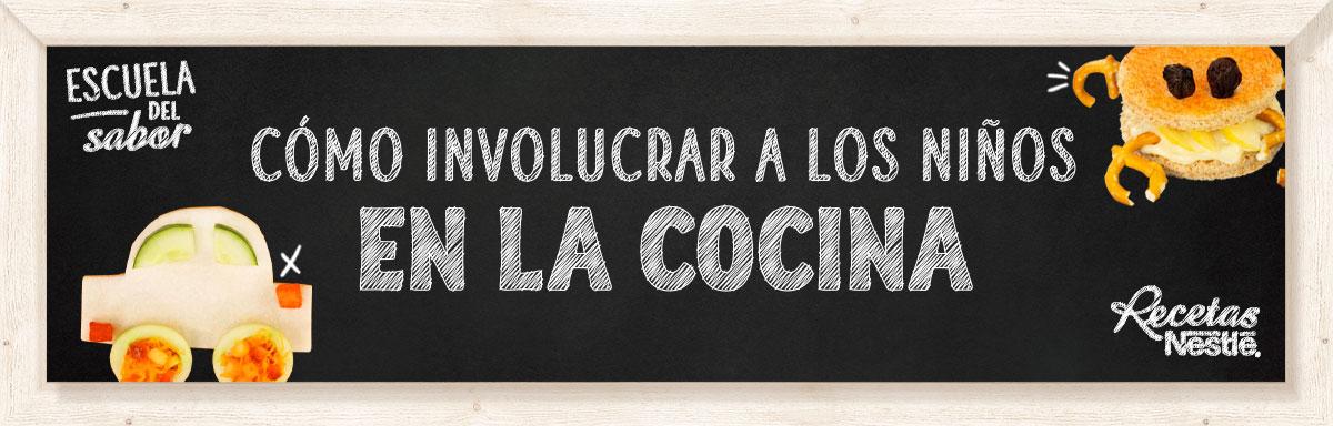 Cómo involucrar a los niños en la cocina