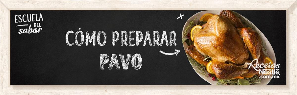 Cómo preparar pavo