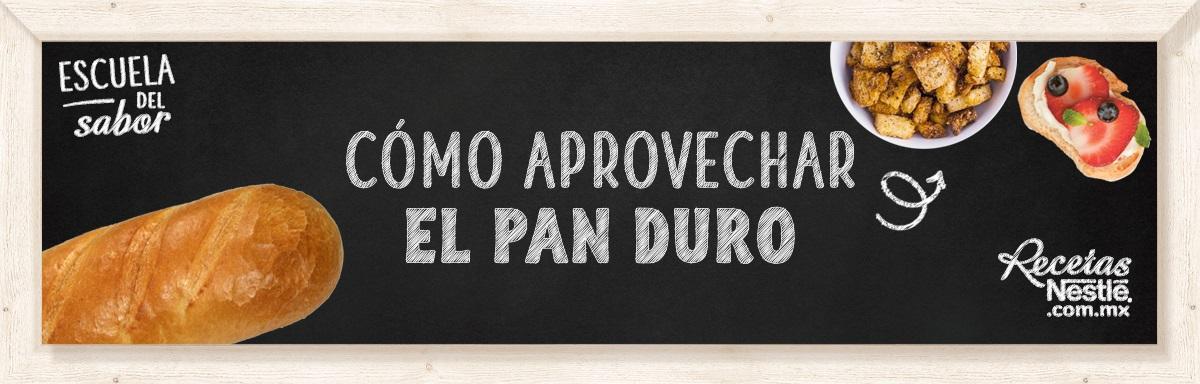 Cómo aprovechar el pan duro