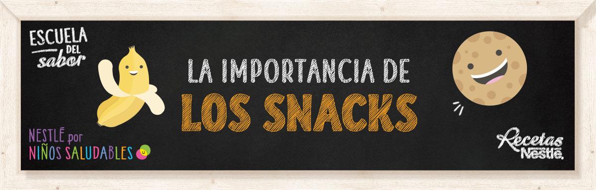 La importancia de los snacks