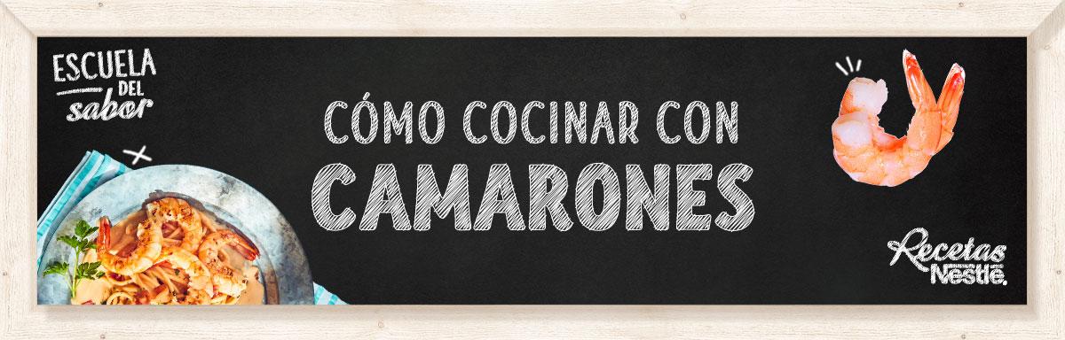 Cocinar camarones