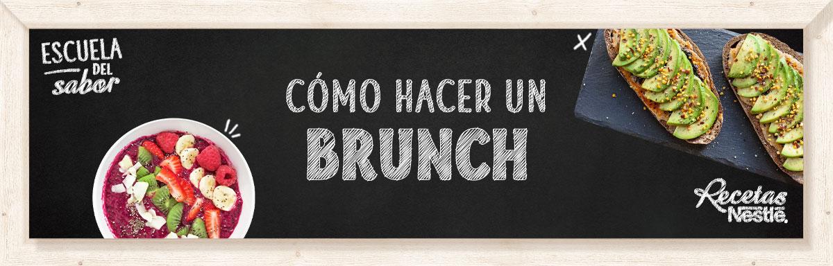 Plato de comida de brunch