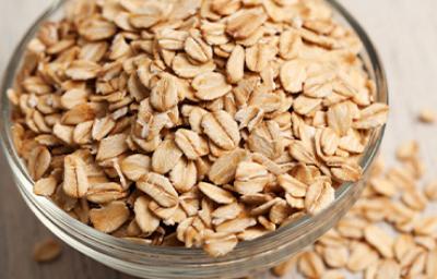 Avena servida en un bowl. Avena servida en un bowl.