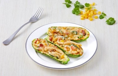 Plato con calabacitas  Plato con calabacitas
