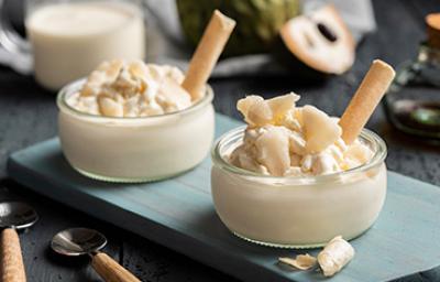 Postre de crema helada, receta con crema de leche Postre de crema helada, receta con crema de leche