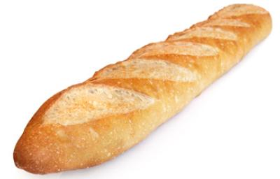 Bolillo, un esencial de la panadería mexicana y centroamericana. Pieza de bolillo.