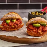 Tortas y tacos de cochinita Pibil 