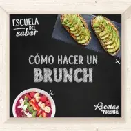 Plato de comida de brunch