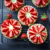 Conservar fresas en postre