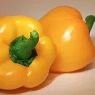 Pimientos amarillos.