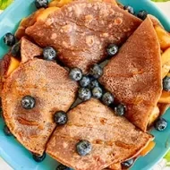 Las crepas son una preparación muy famosa de la comida francesa.