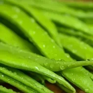 Ejotes verdes frescos  