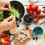  Diferentes ingredientes para preparar ensalada receta alimentación balanceada  