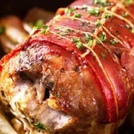 lomo de cerdo emplatado