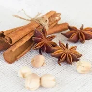 Anís estrella con astillas de canela