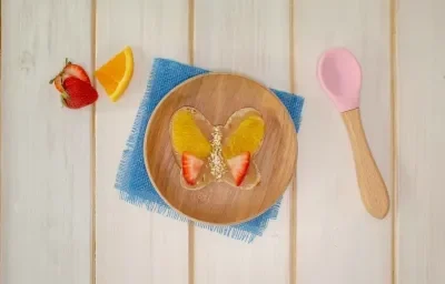 Tostadita de frutas Tostadita de frutas