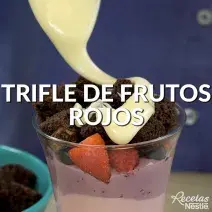 Trifle de frutos rojos