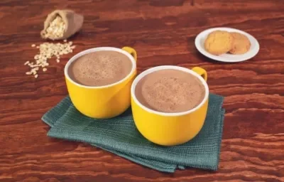 CHOCOLATE con AVENA preparado con Chocolate ABUELITA® Reducido en Azúcar CHOCOLATE con AVENA preparado con Chocolate ABUELITA® Reducido en Azúcar