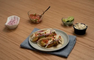Tacos de vegetales estilo Ensenada Tacos de vegetales estilo Ensenada