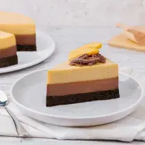 Pastel de Mango con Chocolate