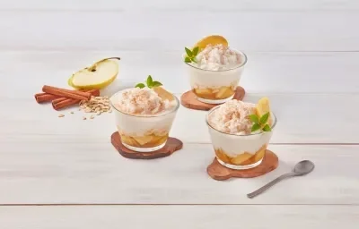 Arroz con leche manzana canela Arroz con leche manzana canela