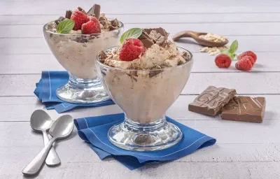 Mousse de Chocolate con Avena