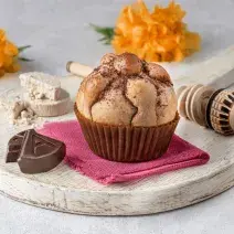 Cupcakes de pan de muerto con choco mazapán