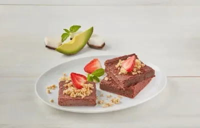 Brownies de aguacate