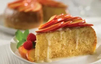 pastel de tres leches con manzana y canela deslactosado