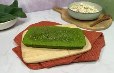 Pan de Avena con Espinaca Pan de Avena con Espinaca