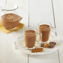 Atole de chocolate con nuez
