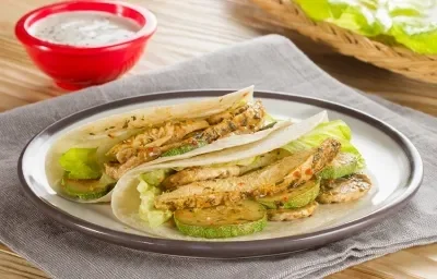 tacos de pollo con calabaza tacos de pollo con calabaza