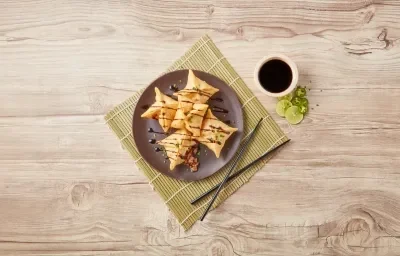 Rangoons de rib eye Rangoons de rib eye