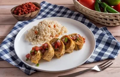 Pechuga de Pollo a la Mexicana Pechuga de Pollo a la Mexicana