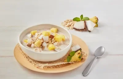 Avena de piña colada Avena de piña colada