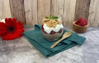 Overnight Oats de Chocolate Overnight Oats de Chocolate