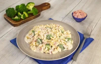Coditos a la crema Coditos a la crema