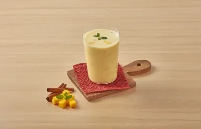 Horchata con mango