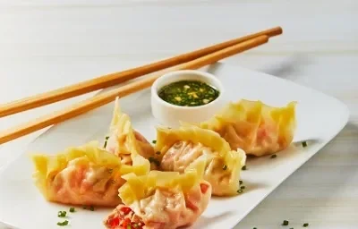 Dumplings de atún